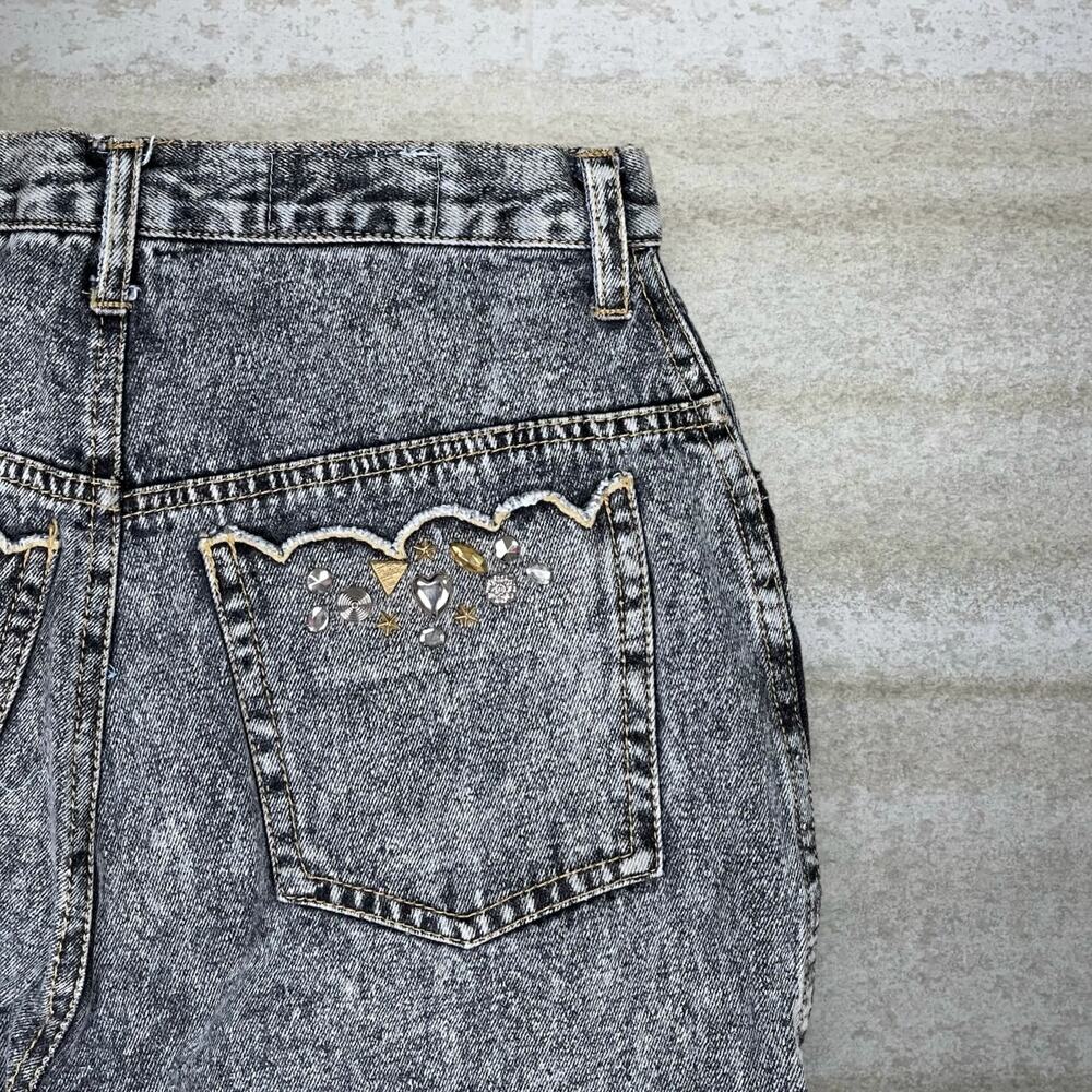 True Vintage 70s Jett Jeans Relaxed Fit Smoke Grey Wash Denim Made in USA - Picture 3 of 4